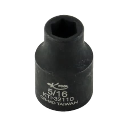 Keen 0.37 in. Drive 6 Point Impact Socket - Shallow - 0.31 in. KE3535982
